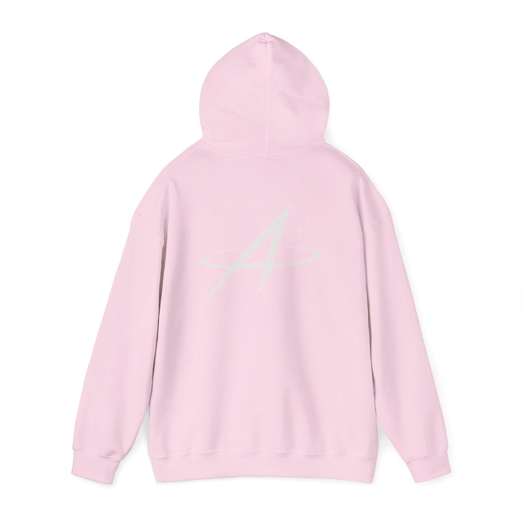 Minimal Orbit Hoodie — Subtle A Graphic Back Logo Pullover