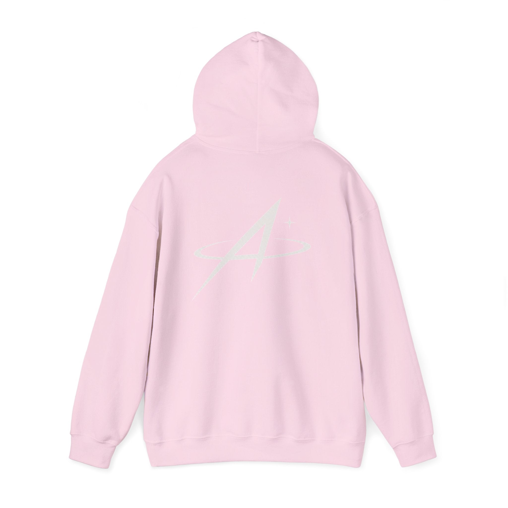 Minimal Orbit Hoodie — Subtle A Graphic Back Logo Pullover