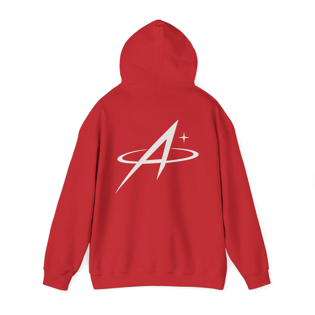 Minimal Orbit Hoodie — Subtle A Graphic Back Logo Pullover