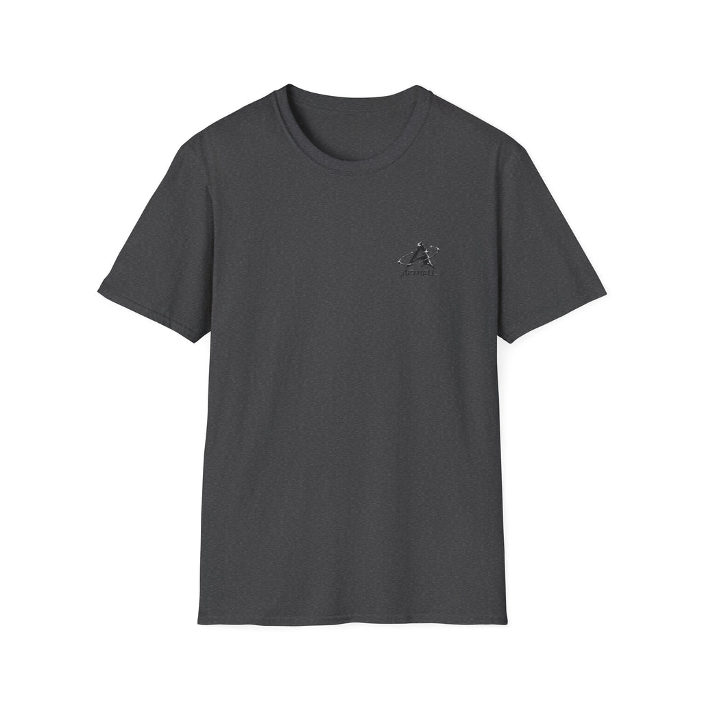 Minimalist 'Aztrell' Logo T-Shirt — Small Chest Emblem Casual Tee
