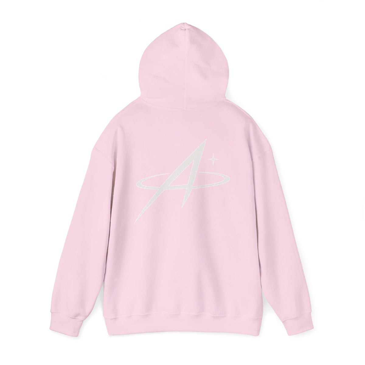 Minimal Orbit Hoodie — Subtle A Graphic Back Logo Pullover