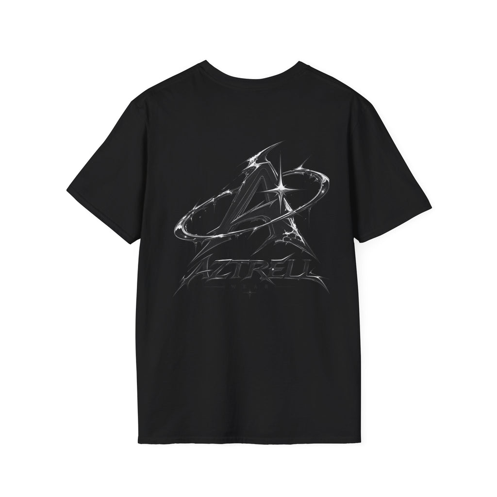 Minimalist 'Aztrell' Logo T-Shirt — Small Chest Emblem Casual Tee