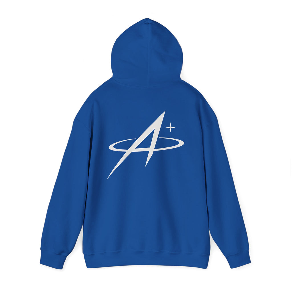 Minimal Orbit Hoodie — Subtle A Graphic Back Logo Pullover