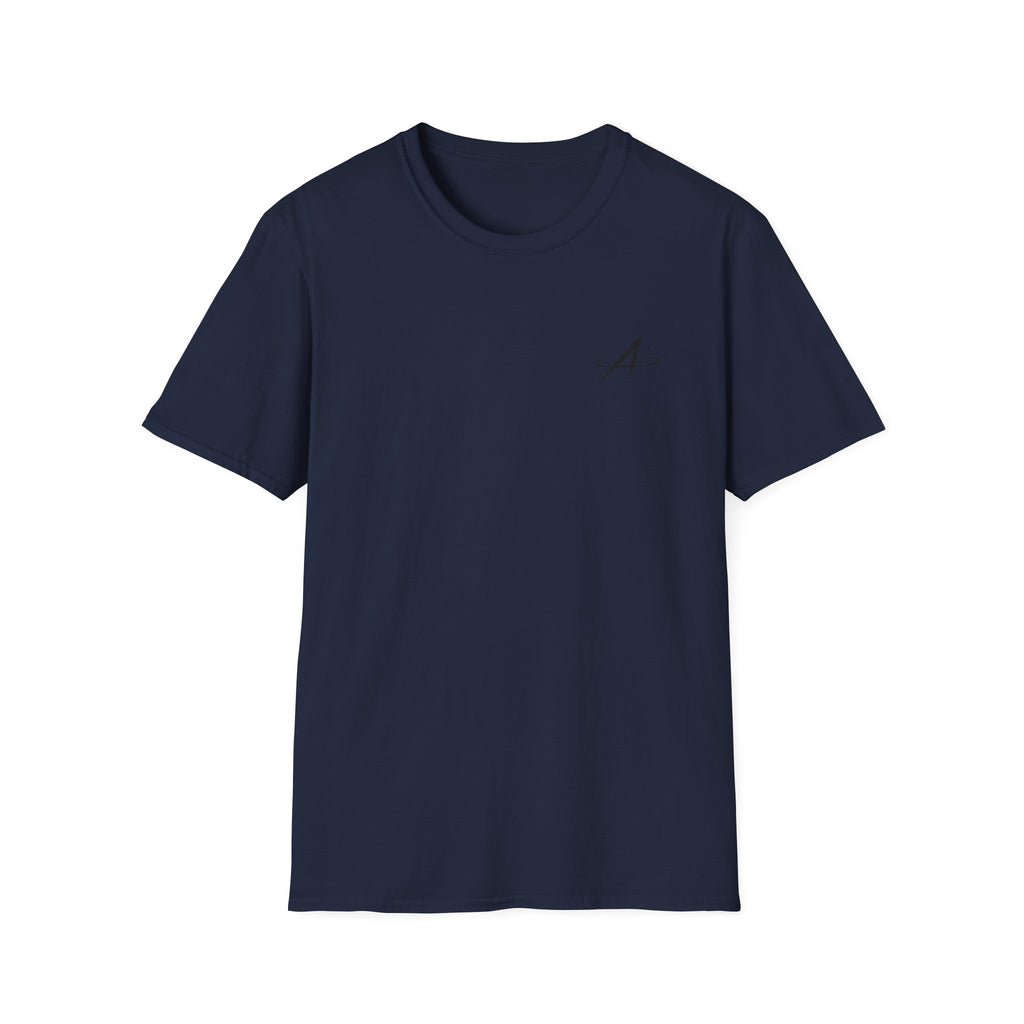 Minimal Script 'A' Monogram T-Shirt