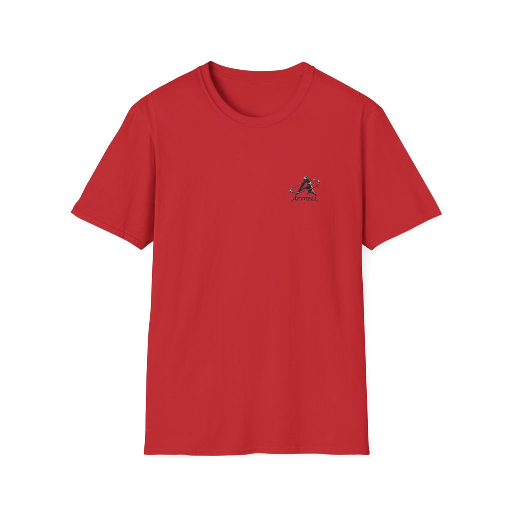 Minimalist 'Aztrell' Logo T-Shirt — Small Chest Emblem Casual Tee