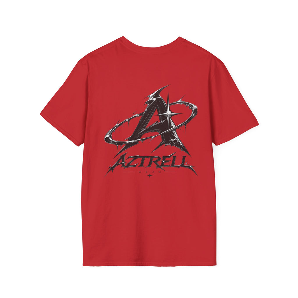 Minimalist 'Aztrell' Logo T-Shirt — Small Chest Emblem Casual Tee