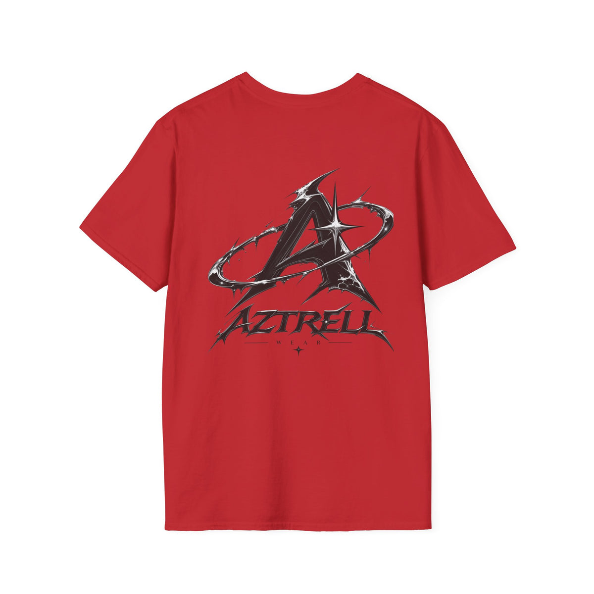 Minimalist 'Aztrell' Logo T-Shirt — Small Chest Emblem Casual Tee