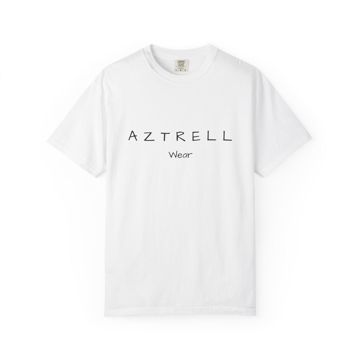 Aztrell Logo T-Shirt — Minimalist Brand Tee with Back Emblem