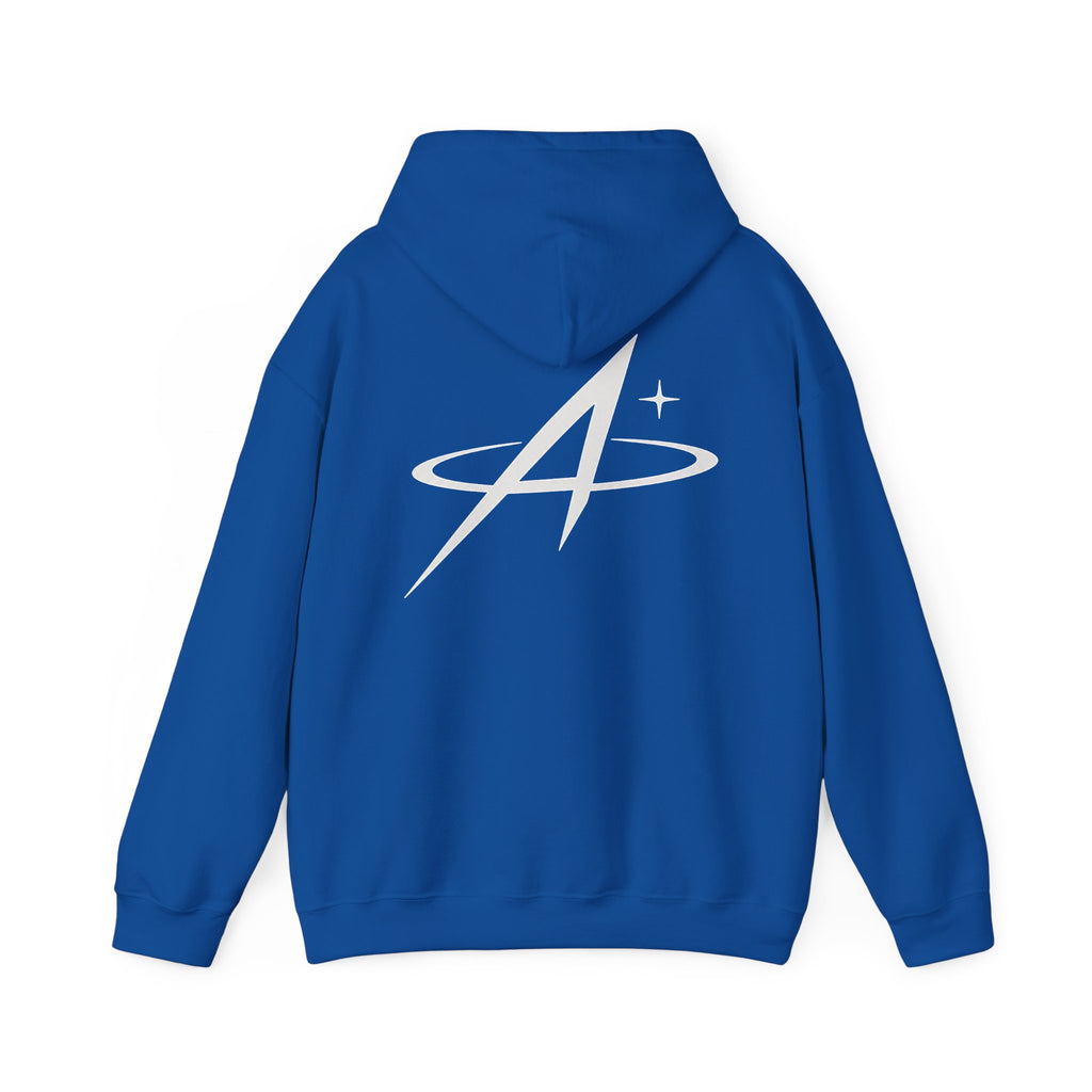 Minimal Orbit Hoodie — Subtle A Graphic Back Logo Pullover