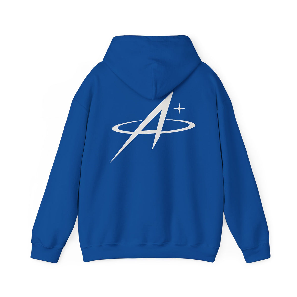 Minimal Orbit Hoodie — Subtle A Graphic Back Logo Pullover