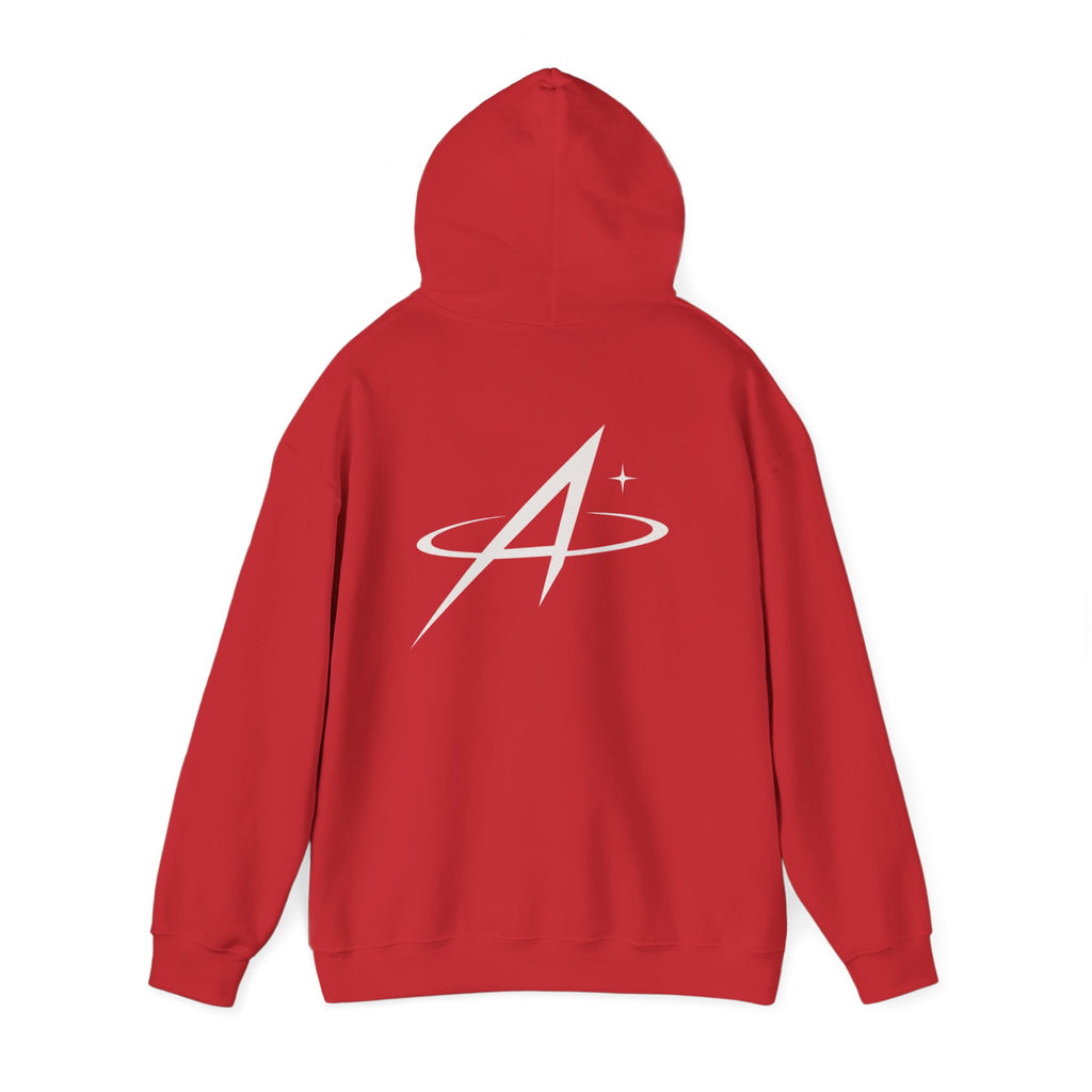 Minimal Orbit Hoodie — Subtle A Graphic Back Logo Pullover