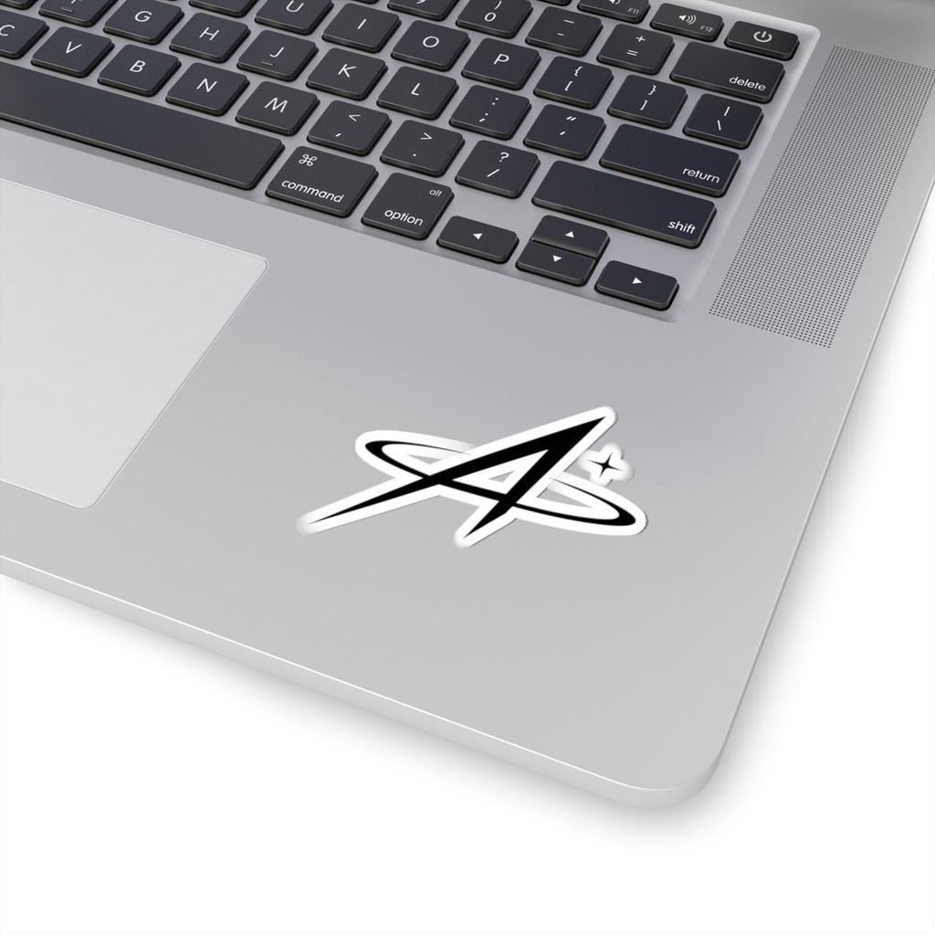 Astral 'A' Logo Kiss-Cut Sticker — Minimal Space Emblem for Laptops & Gear