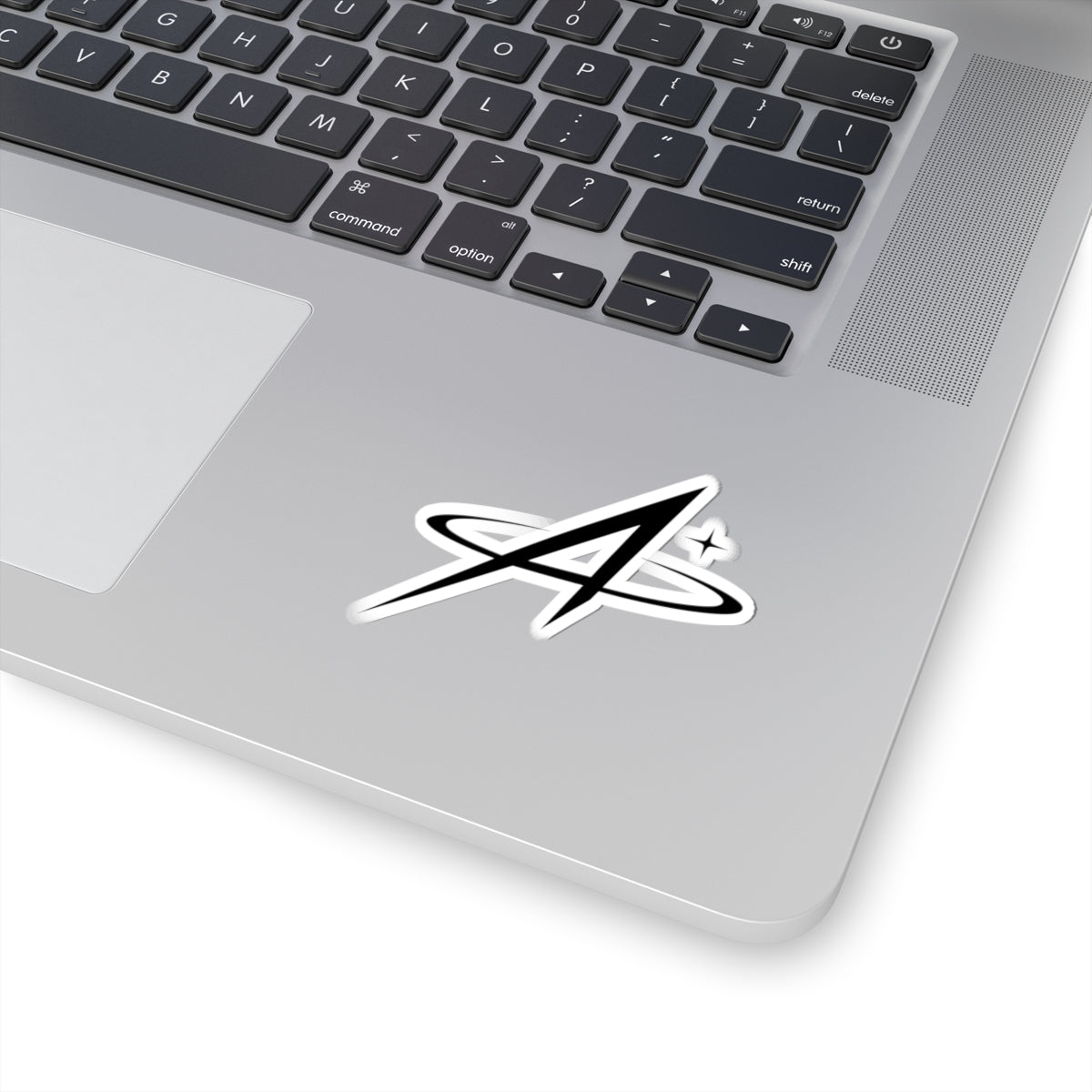 Astral 'A' Logo Kiss-Cut Sticker — Minimal Space Emblem for Laptops & Gear