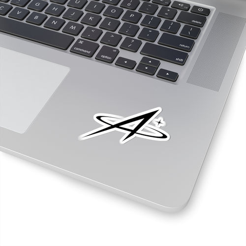 Astral 'A' Logo Kiss-Cut Sticker — Minimal Space Emblem for Laptops & Gear