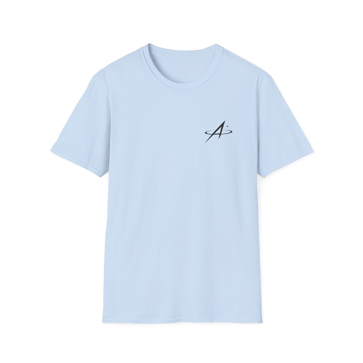 Minimal Script 'A' Monogram T-Shirt