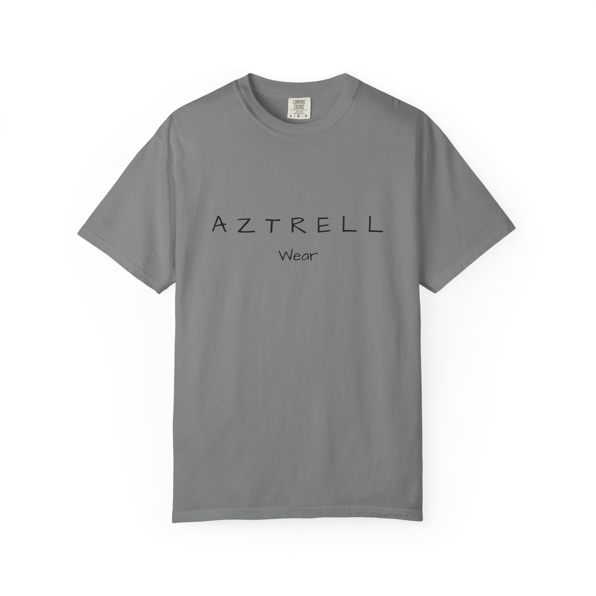 Aztrell Logo T-Shirt — Minimalist Brand Tee with Back Emblem