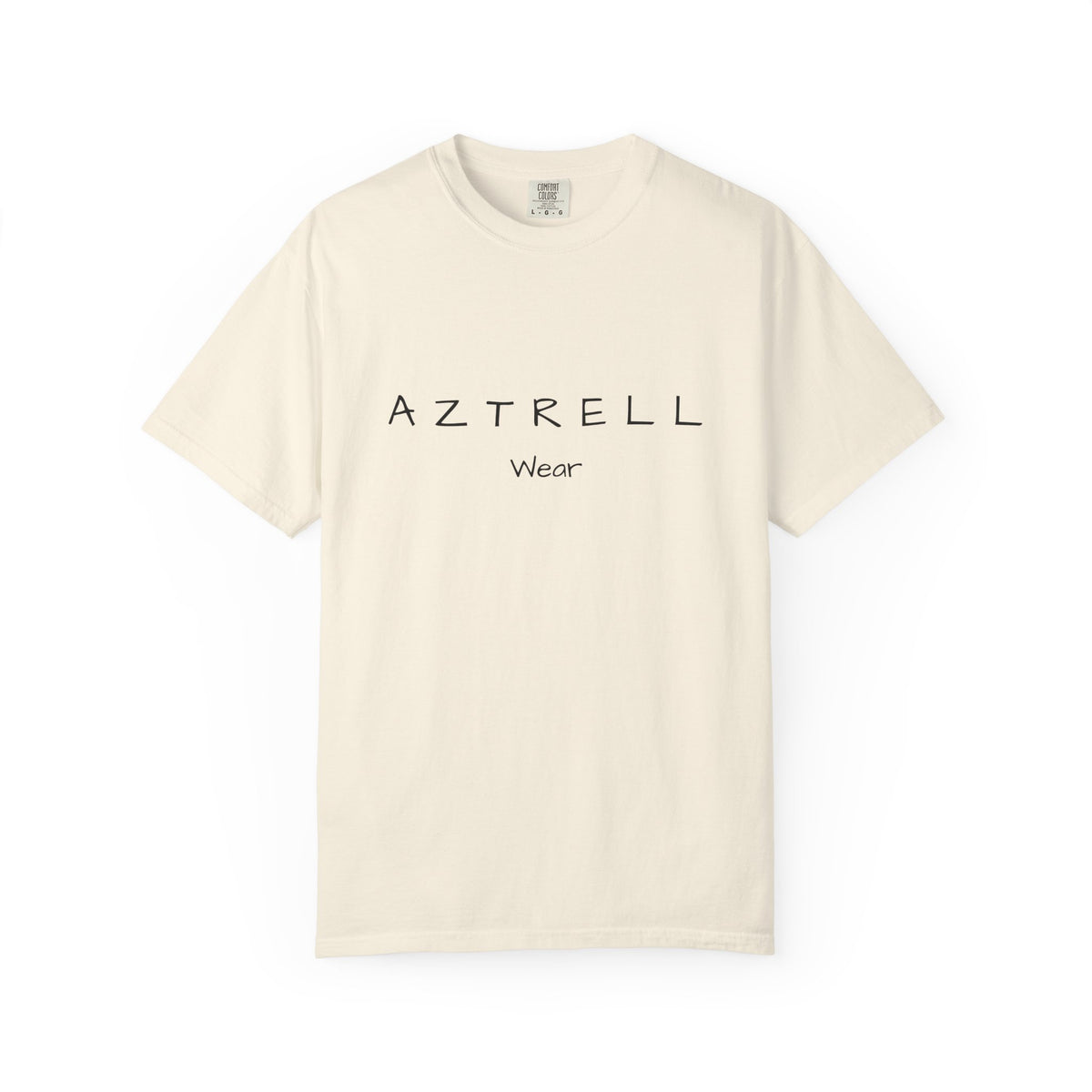 Aztrell Logo T-Shirt — Minimalist Brand Tee with Back Emblem
