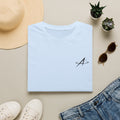 Minimal Script 'A' Monogram T-Shirt