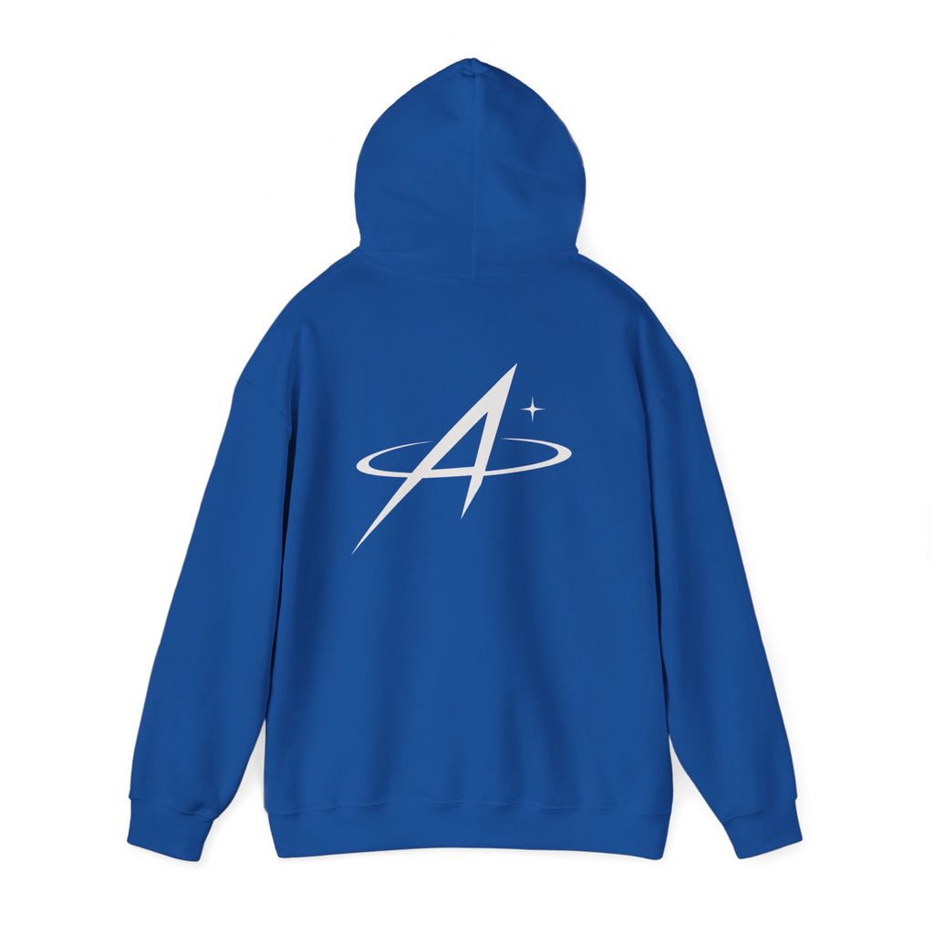 Minimal Orbit Hoodie — Subtle A Graphic Back Logo Pullover
