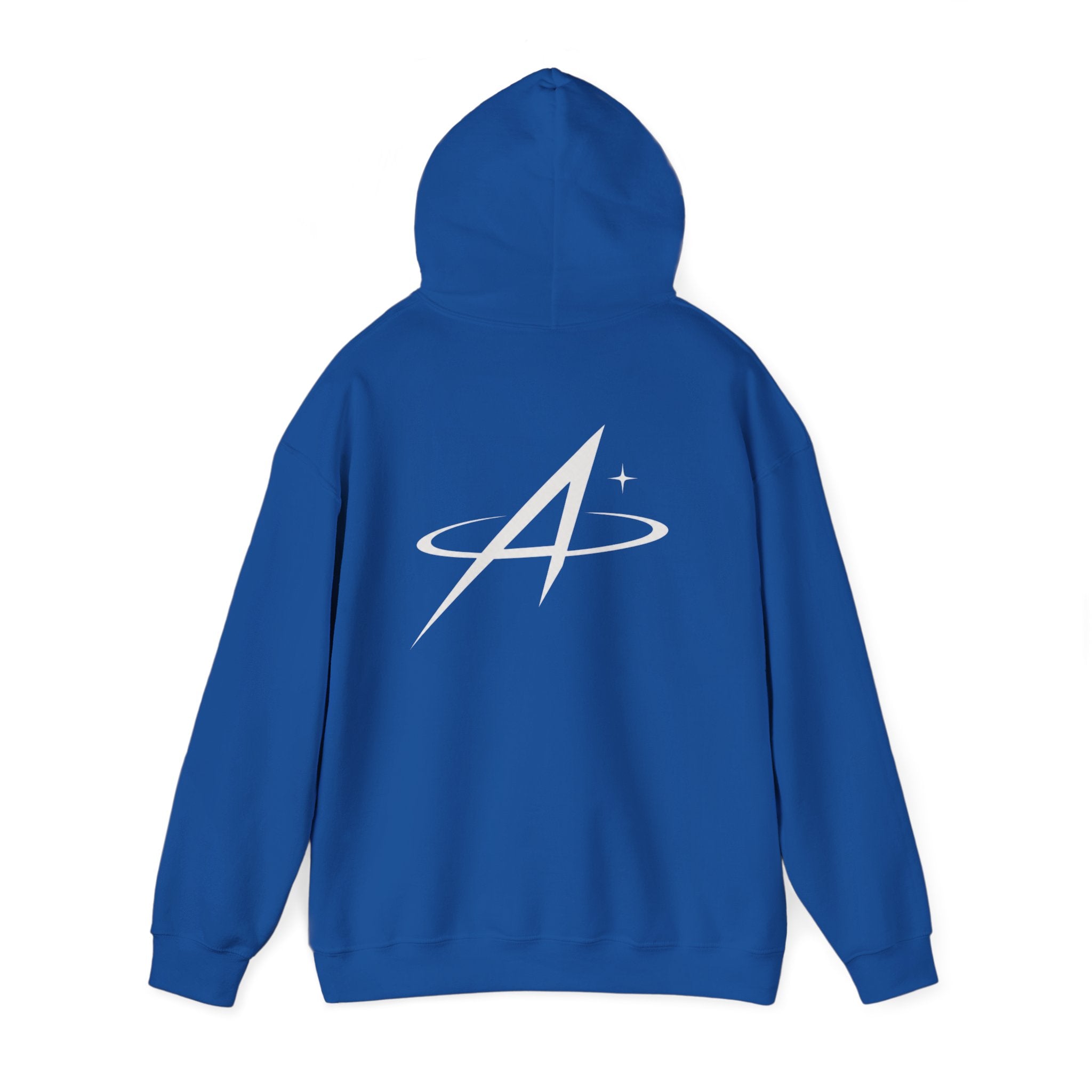 Minimal Orbit Hoodie — Subtle A Graphic Back Logo Pullover