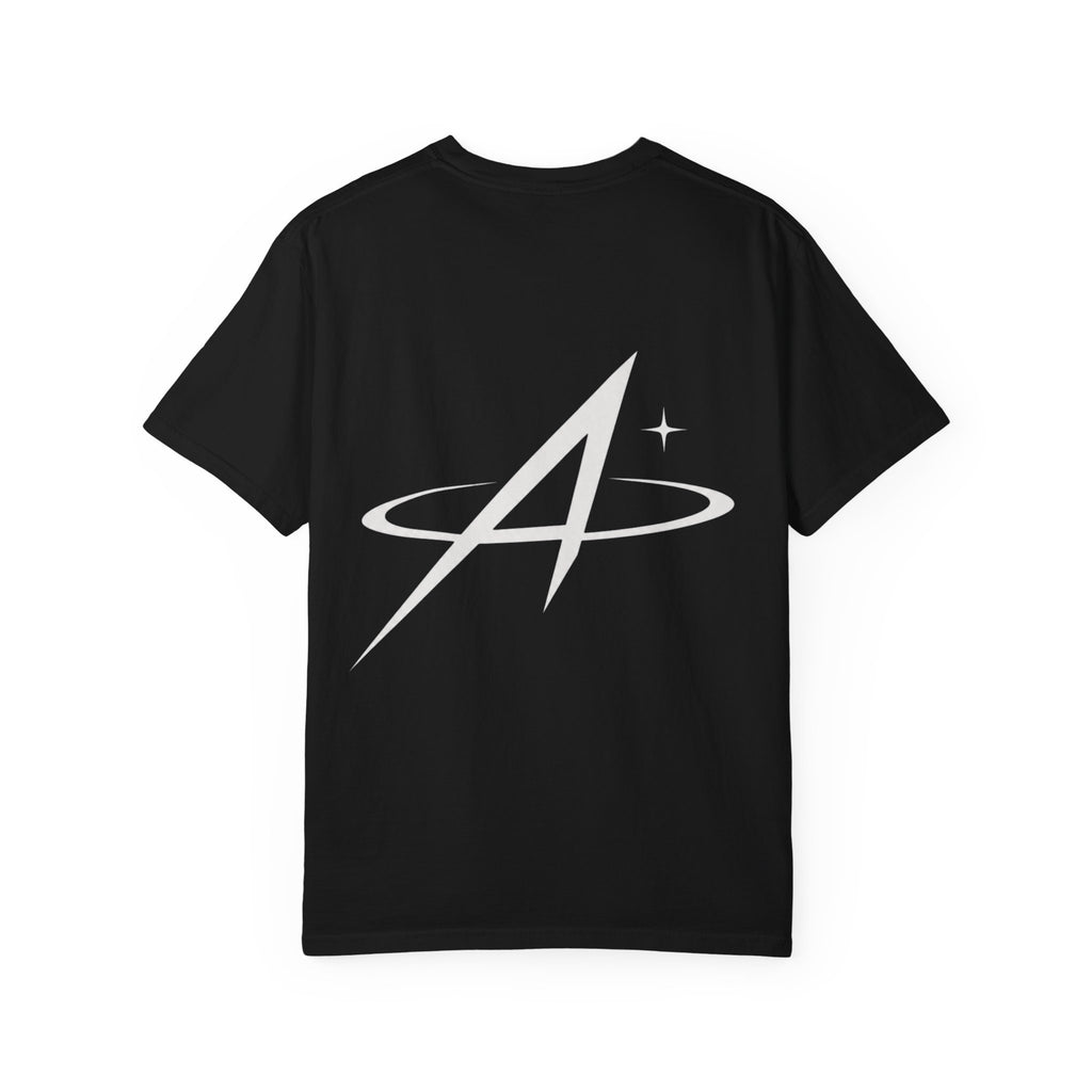 Retro Space A Logo T-Shirt — Vintage Astronautic Graphic Tee