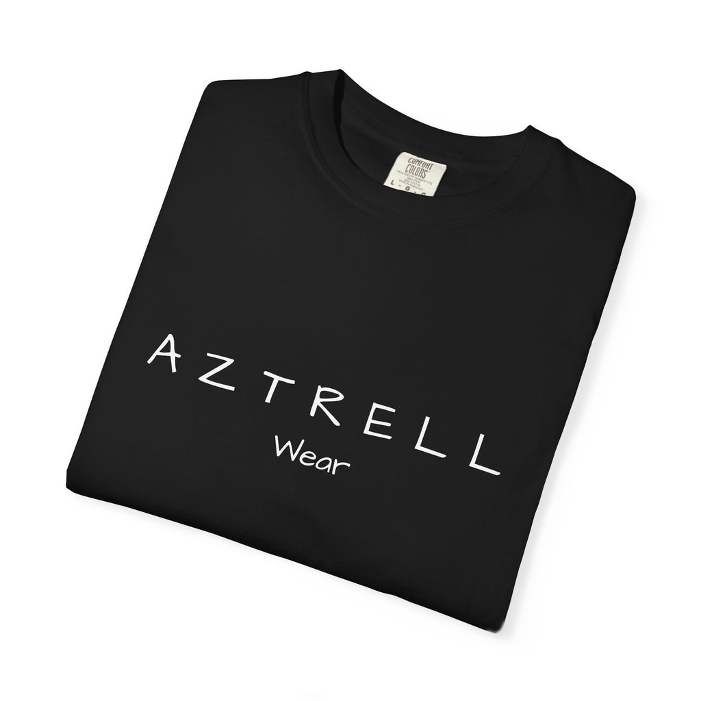 Aztrell Logo T-Shirt — Minimalist Brand Tee with Back Emblem