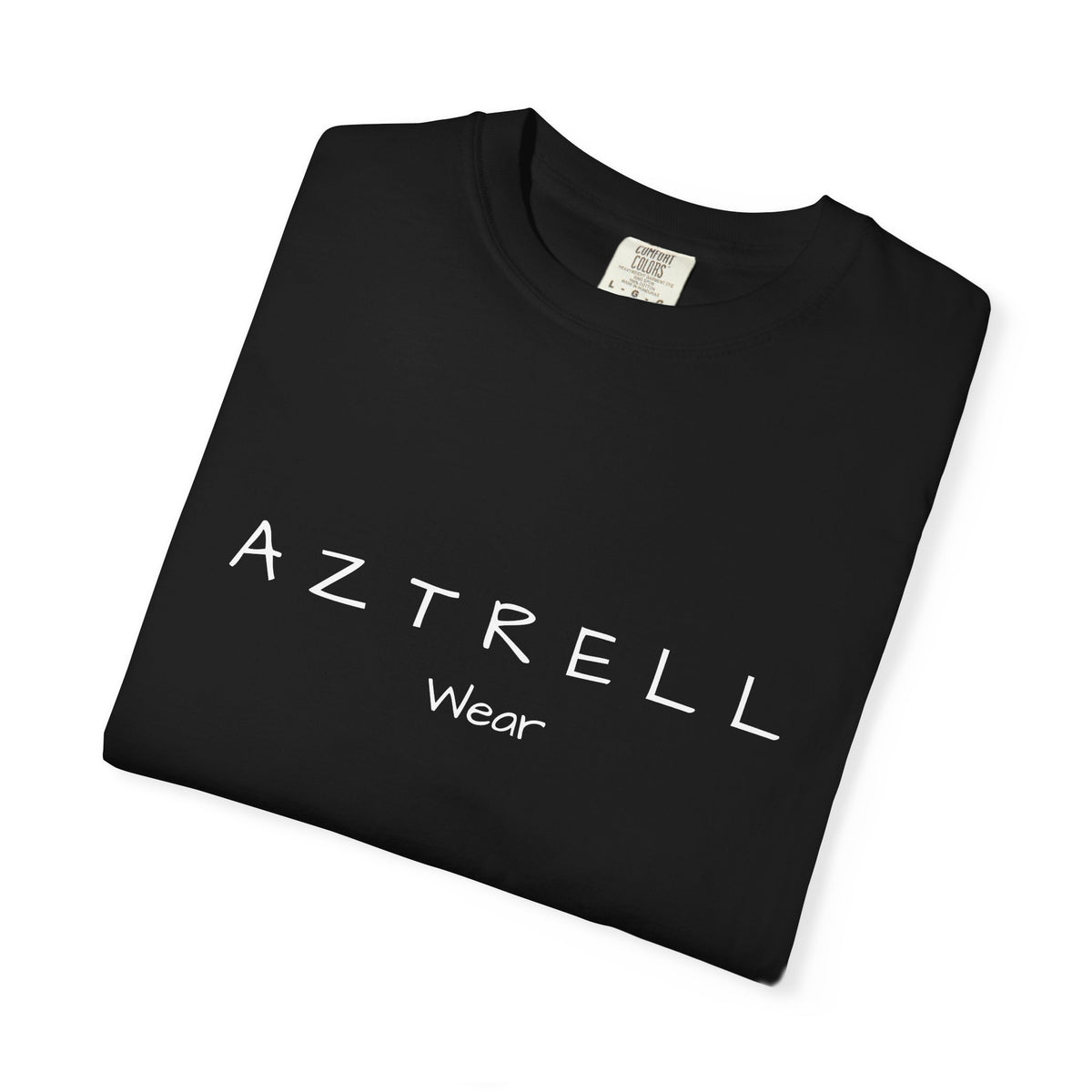 Aztrell Logo T-Shirt — Minimalist Brand Tee with Back Emblem