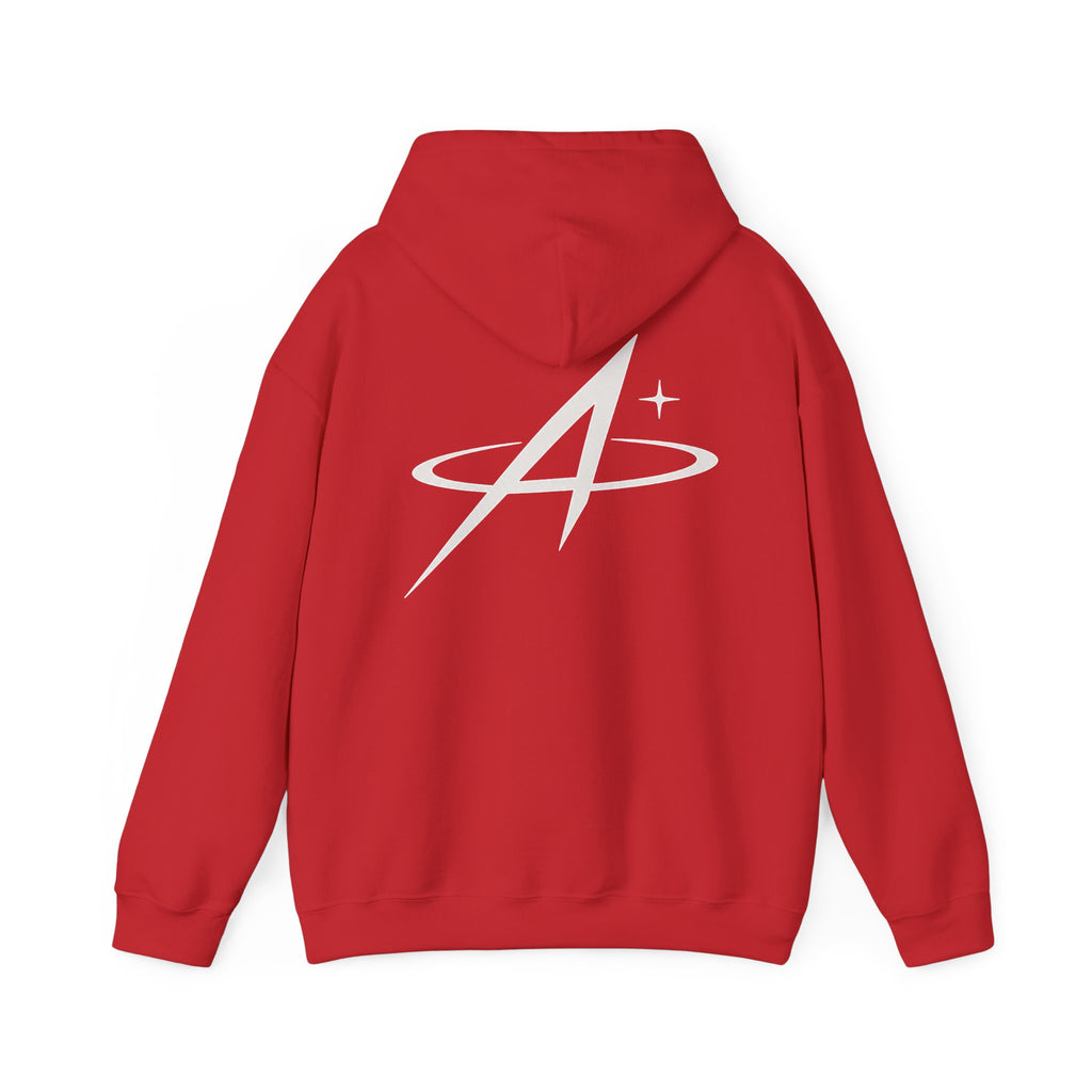 Minimal Orbit Hoodie — Subtle A Graphic Back Logo Pullover