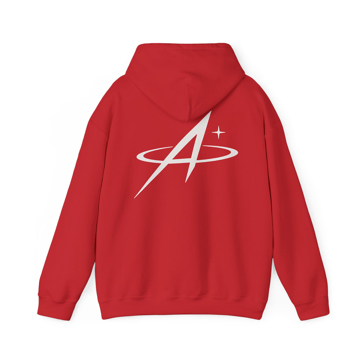 Minimal Orbit Hoodie — Subtle A Graphic Back Logo Pullover