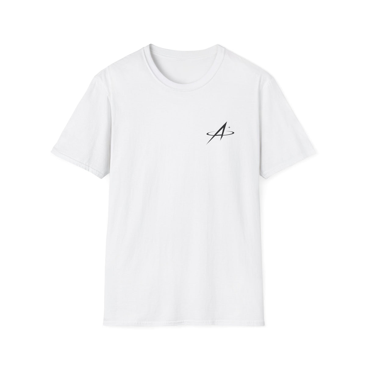 Minimal Script 'A' Monogram T-Shirt