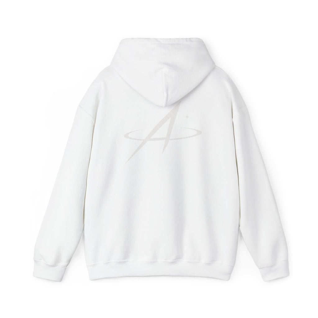 Minimal Orbit Hoodie — Subtle A Graphic Back Logo Pullover